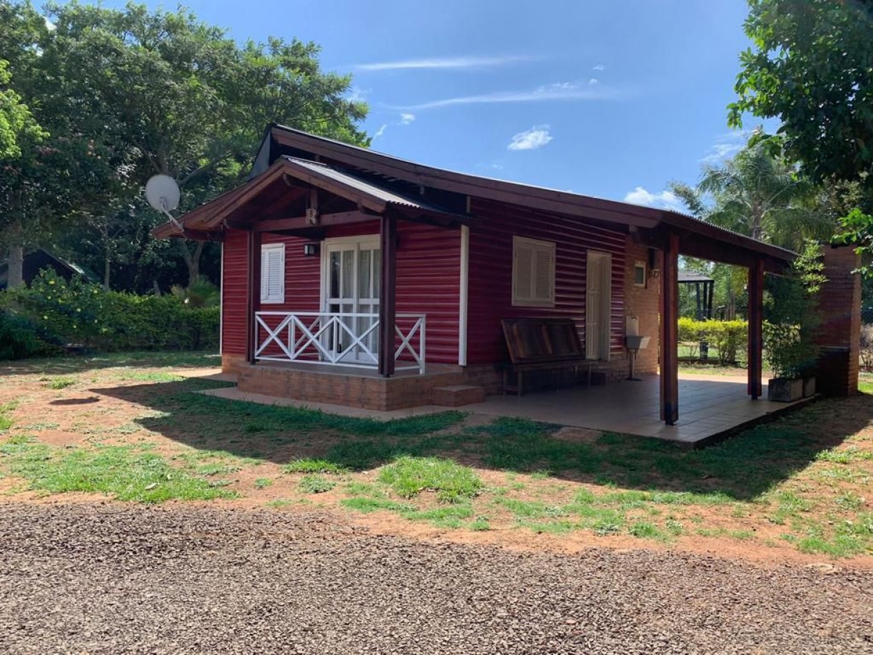 CABAÑA EN VENTA AMOBLADA 